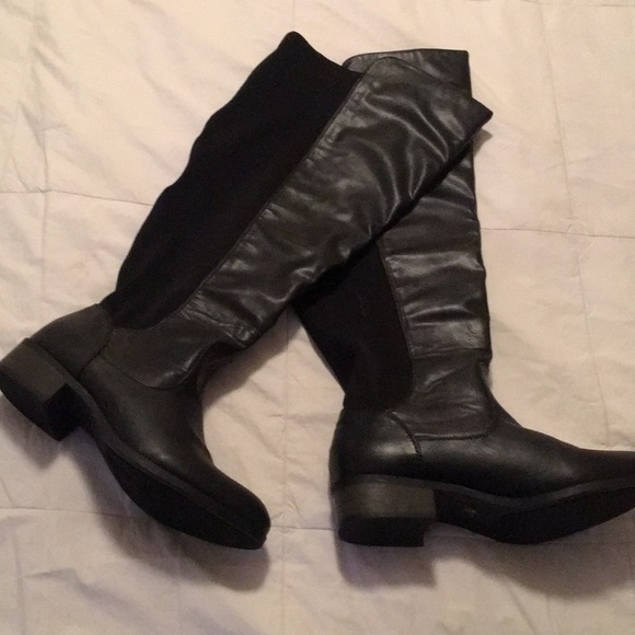 knee high boots size 11 wide calf